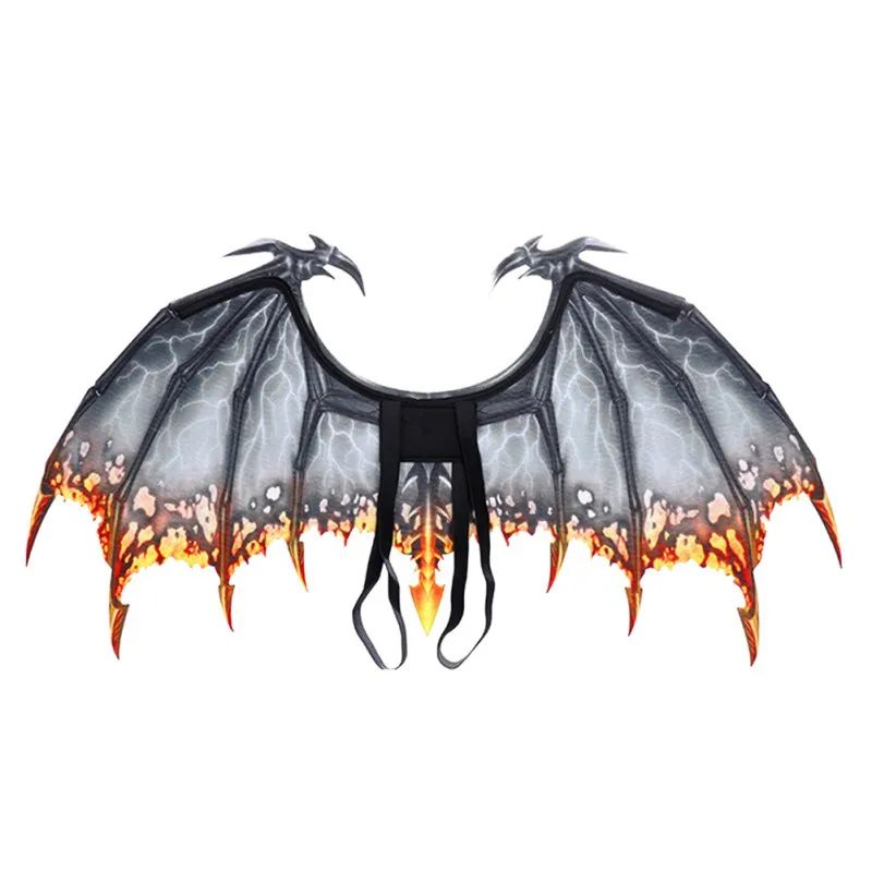 Dragon Wing Costume Accessory | Halloween Cosplay Carnival Party Wings | Lightweight Back-Worn Fantasy Costume Design 21