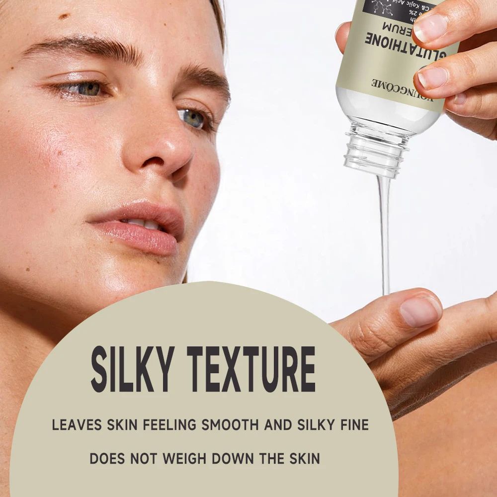 Glutathione Brightening Face Serum for Women | Dark Spot Corrector & Antioxidant Formula | Hydrates & Evens Skin Tone 5