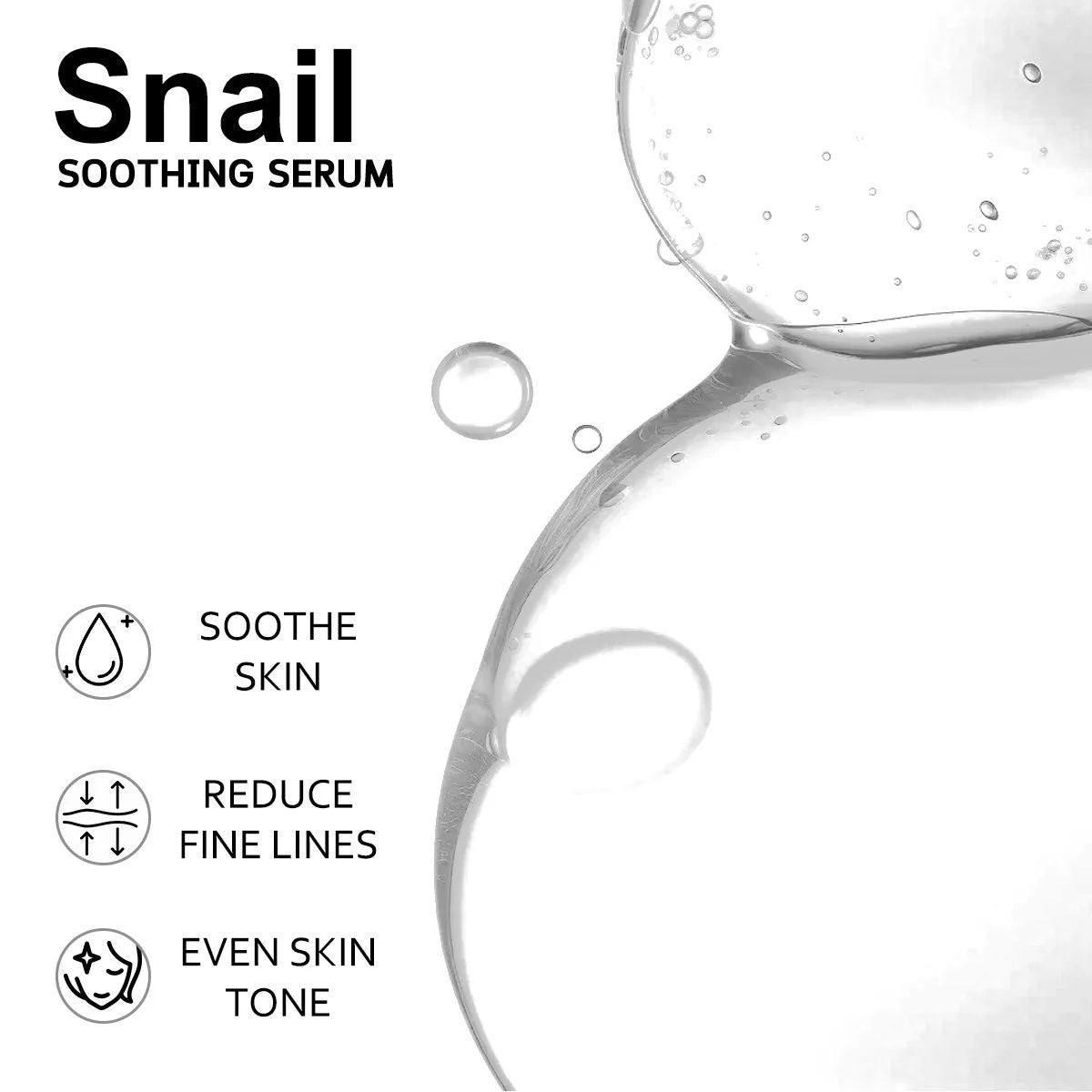 Snail Mucin Facial Serum for Women | 92% Snail Mucin Essence, 100ml | Repairs Skin Barrier & Deeply Hydrates Dry, Sensitive Skin 2
