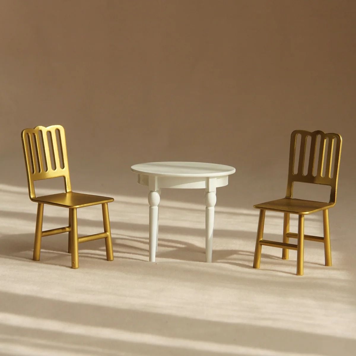 1:12 Miniature Dollhouse Furniture Set | Mixed Wood, Metal & Resin | Realistic Room Décor for Collectors & Displays 12