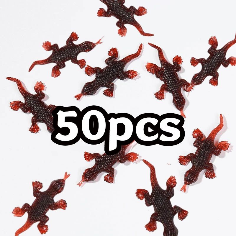 Fake Cockroach Prank Toys for Halloween & Party Pranks | 50-Piece Set, Lifelike Detail | Reusable Novelty Bugs 11
