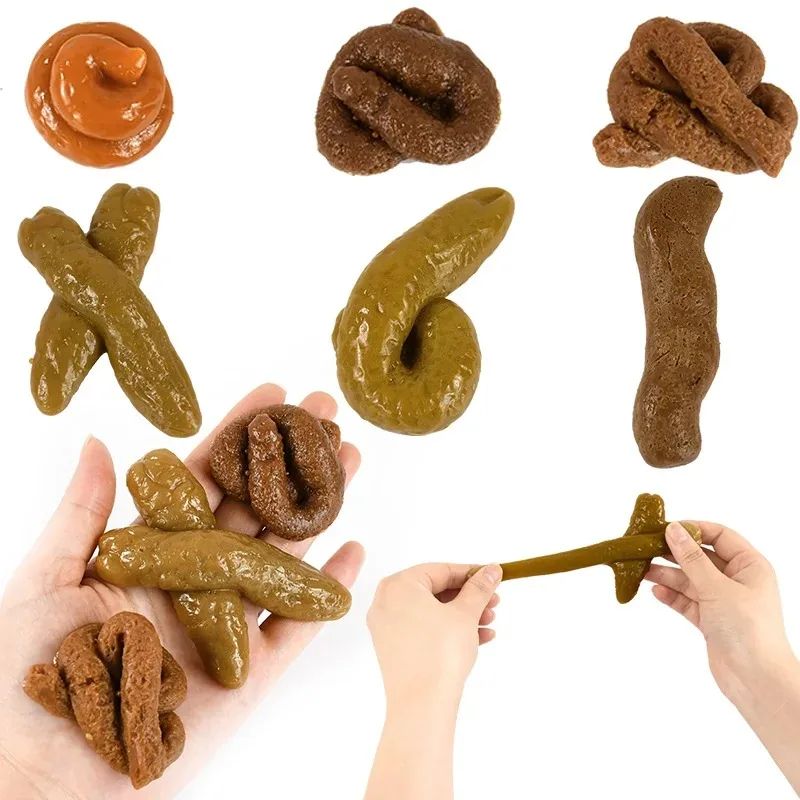Fake Poop Prank Toy for April Fools, Halloween & Parties | Soft Squishy Plastic Prop, Reusable | Realistic Gag Gift 1