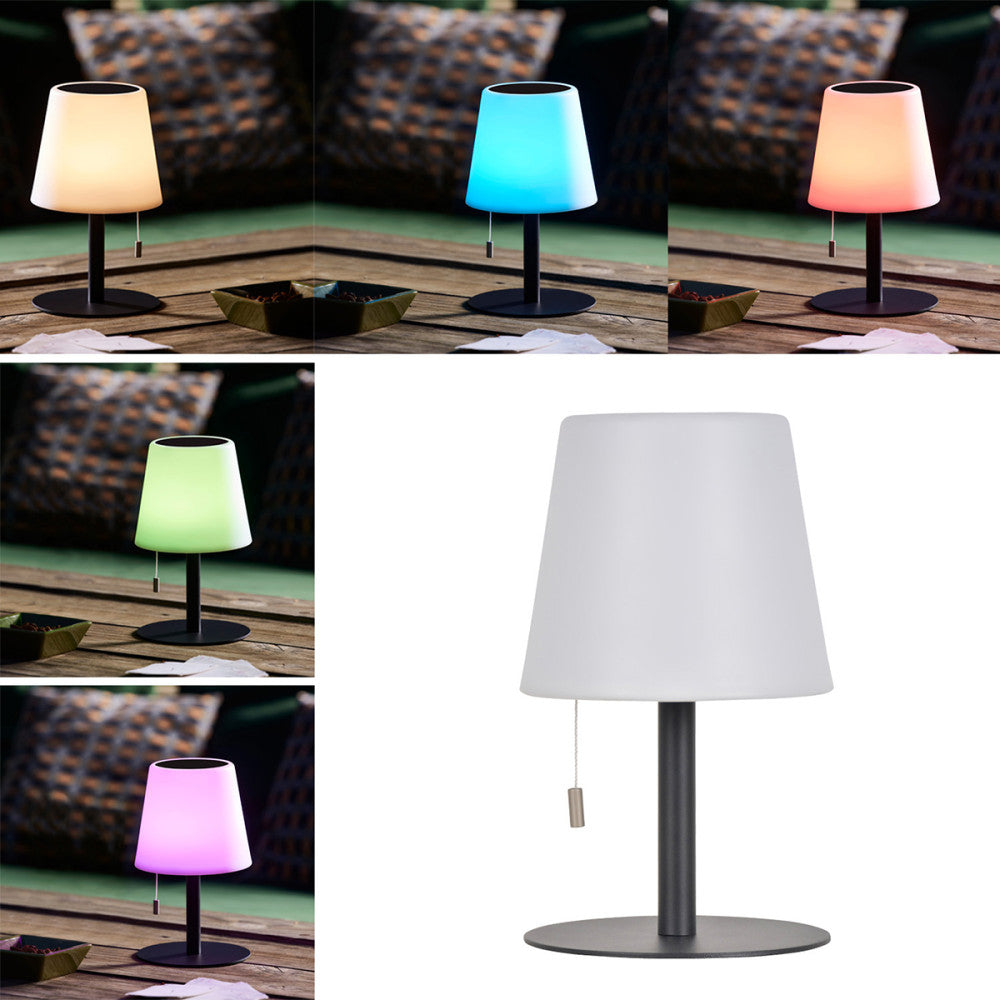 Cordless Rechargeable Table Lamp | IP65 Waterproof, 16 Colours | Dimmable, 2000 mAh USB Charging, 8-12 Hour Runtime 18