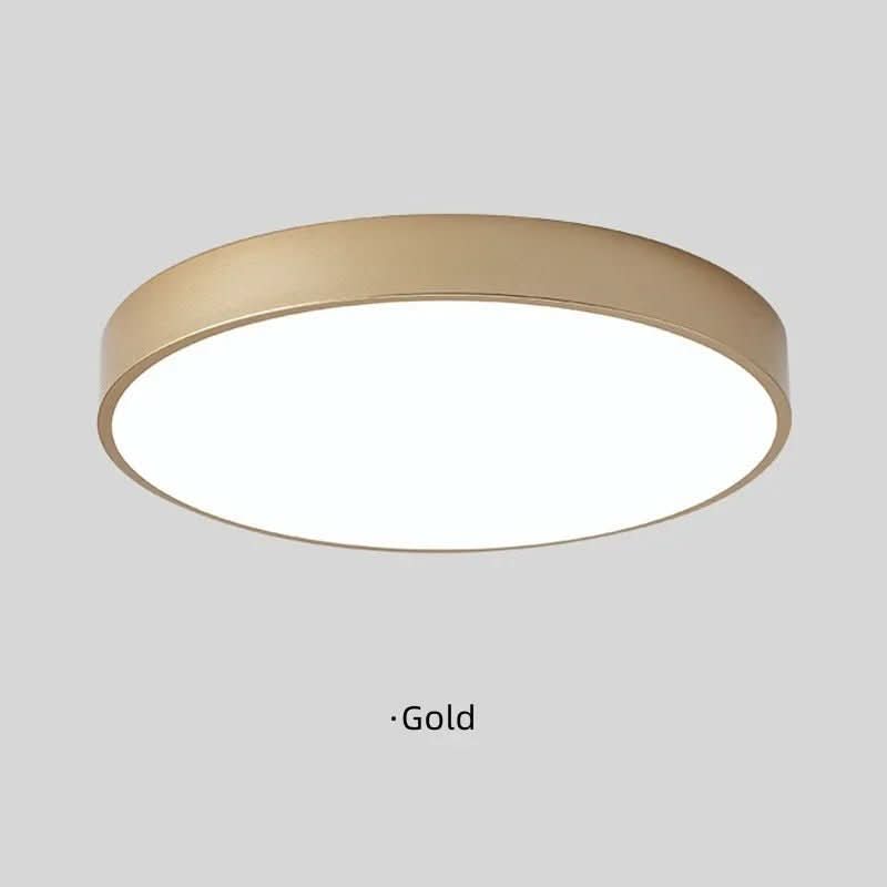 LED Ceiling Light Metal | Round Design with Even Illumination | Energy-Efficient A+ Rating for Low-Maintenance Lighting 11
