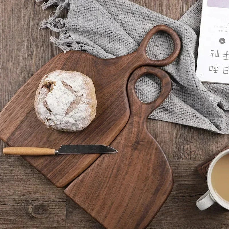 Walnut Chopping Board 35 x 25 x 2 cm | Double-Sided Design | Knife-Friendly Surface That Preserves Blade Sharpness 5
