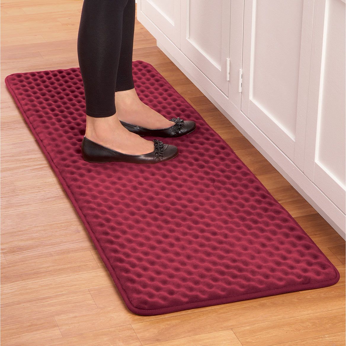 Anti-Fatigue Kitchen Runner Foam 150 x 50 cm | Available in 4 Colours | 1-Inch Cushioned Comfort for Hard Floors 1