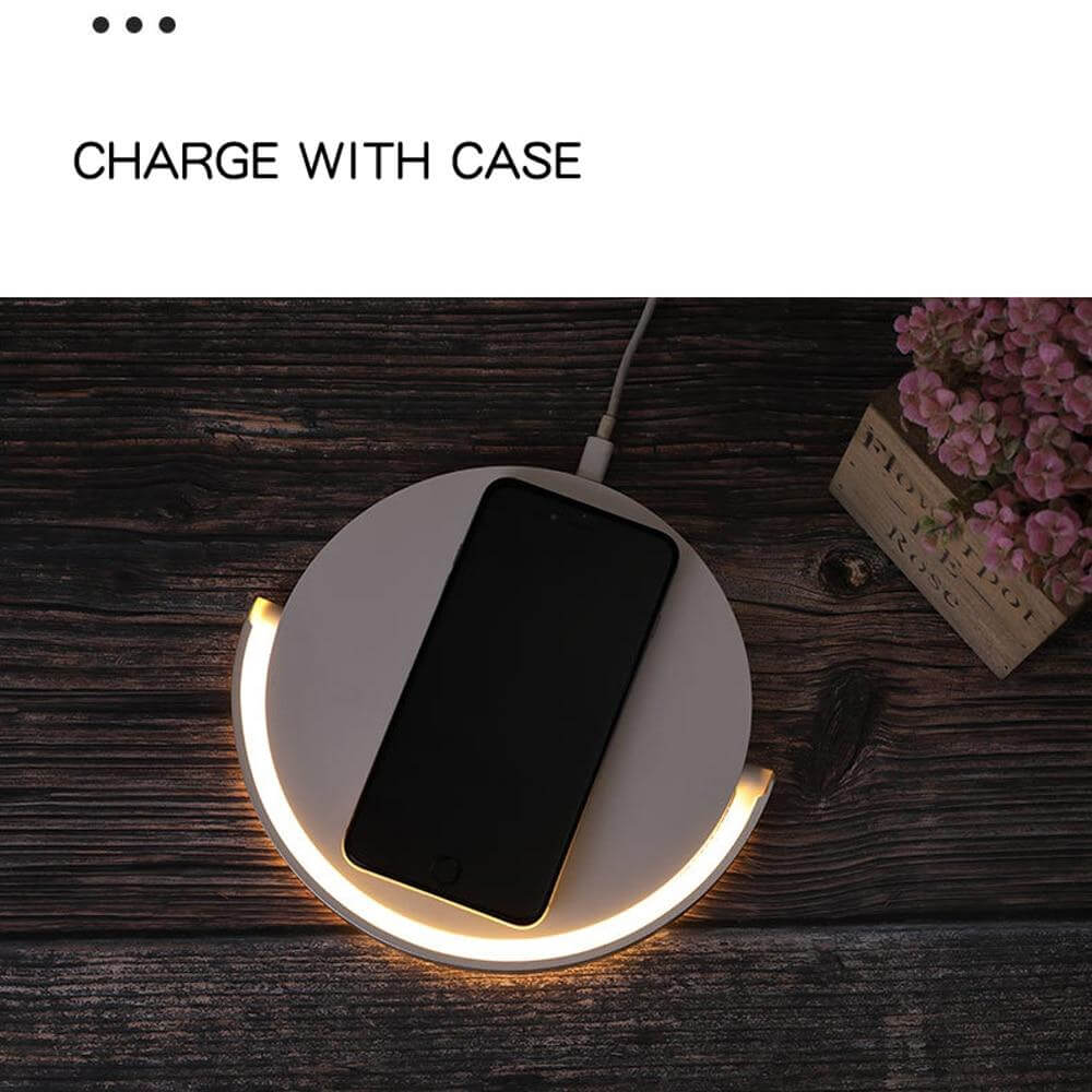 2 in 1 Arch Wireless Charger with Lamp - Image 4