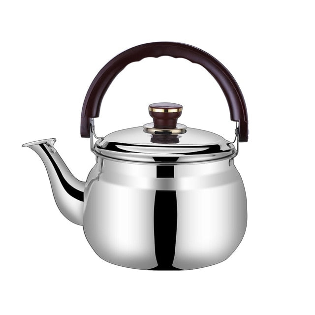 Stainless Steel Boiling Water Kettle Thicken Whistling Pot-Kettles-Kitchen Groups-0.6L/20oz-Kitchen Groups