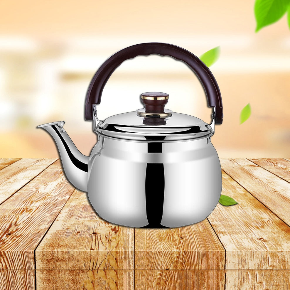Stainless Steel Boiling Water Kettle Thicken Whistling Pot-Kettles-Kitchen Groups-0.6L/20oz-Kitchen Groups