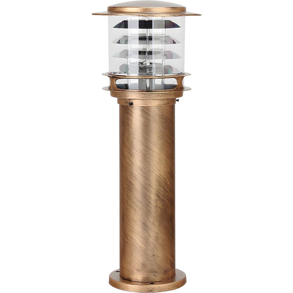 Outdoor LED Bollard Light IP65 Waterproof | Die-Cast Aluminium, 20-80 cm | Solar or Hardwired for Pathways & Patios 13