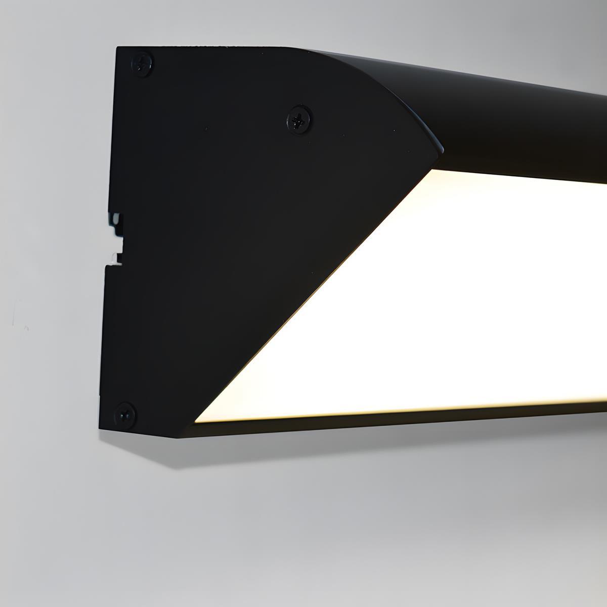 Linear LED Outdoor Wall Light Aluminium | COB LED with Stepless Dimming 3000K-6000K | IP65 Waterproof for Garden & Patio 9
