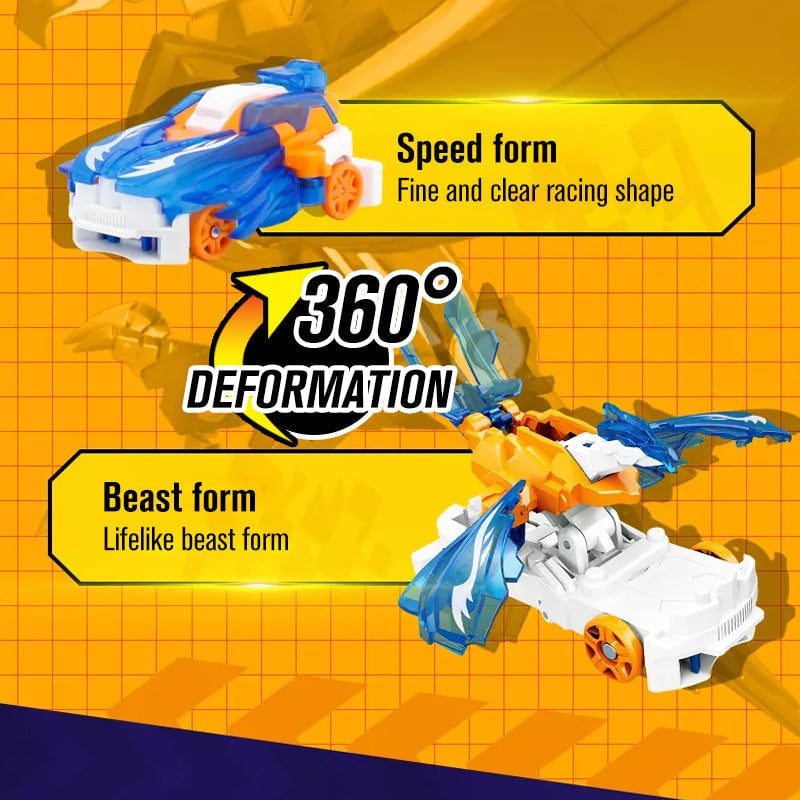 Flip Stunt Car Toy ABS | Self-Triggering Jump, Flip & Shape-Change Action | No Battery, Reusable, Impact-Resistant 9