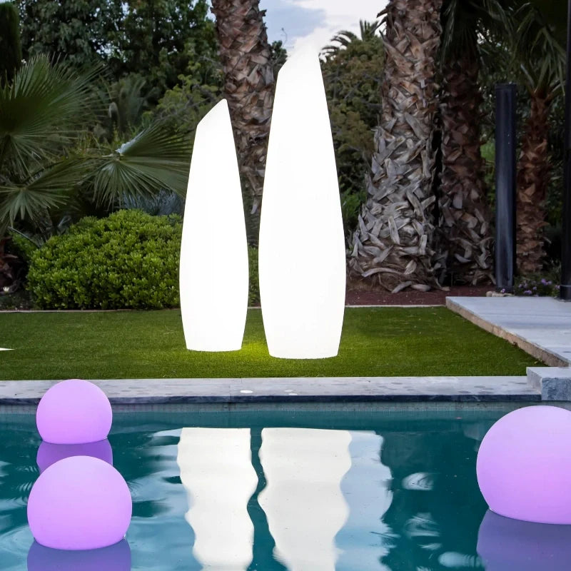 Spherical LED Garden Light 12 to 25 cm | 16-Colour Remote Control, USB Rechargeable | Weather-Resistant, Solar Powered Option 21