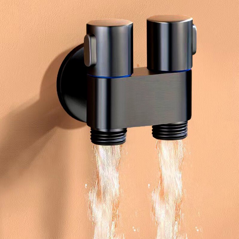 1-In-2-Out Dual Control Valve | Wall Mounted Diverter