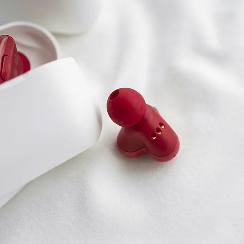 Heart-Shaped Wireless Earbuds for Women | Bluetooth 5.3, ENC Noise Cancelling & Touch Control | 24-Hour Battery Life 10