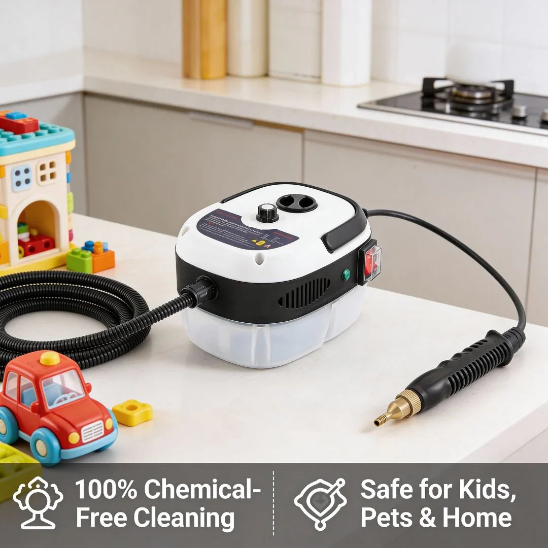 Handheld Steam Cleaner | High Heat, Corded Compact Unit