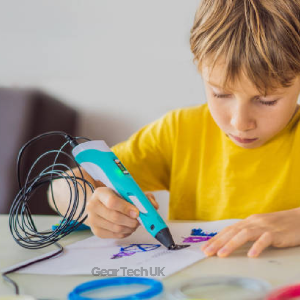 3D Printing Pen | Adjustable Temperature & Speed Control | 100m PLA Filament Included for Creative Drawing and Craft Projects 1