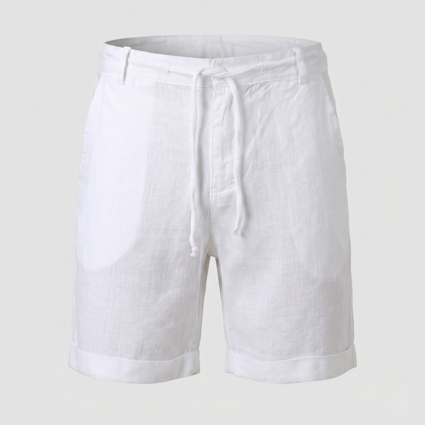 Men's Linen Chino Shorts – Relaxed Fit, Sizes S–3XL