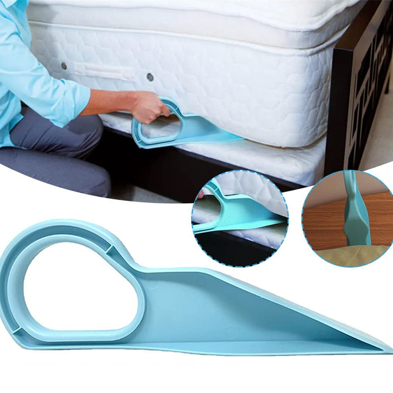 Mattress Lifter Wedge Tool Plastic | Slides Under to Lift & Hold Mattress | Reduces Back, Neck and Shoulder Strain 10