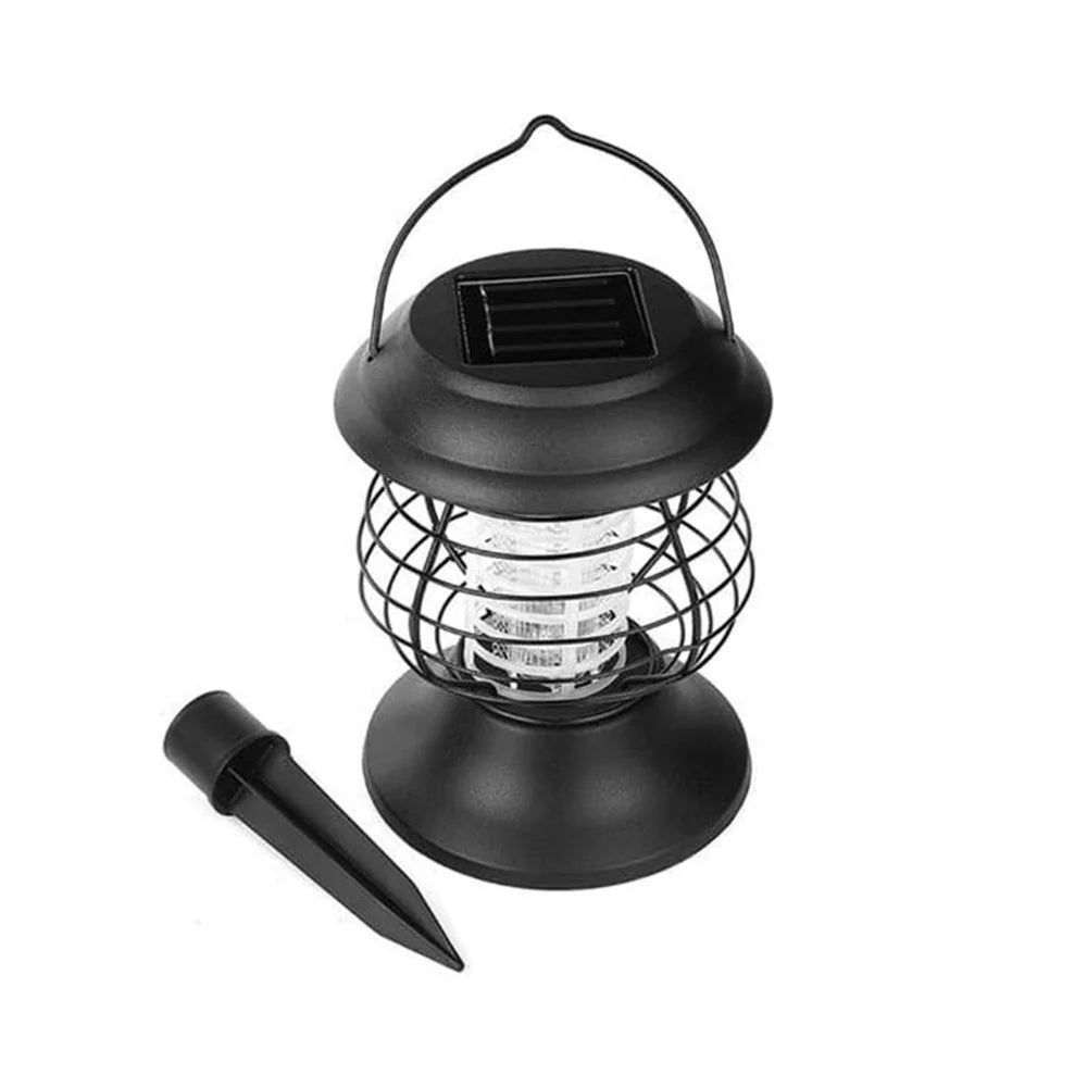 Solar Mosquito Zapper Lantern ABS Housing | 3-Position Setup, 10-Hour Runtime | IP65 Weatherproof, Dusk Sensor 7