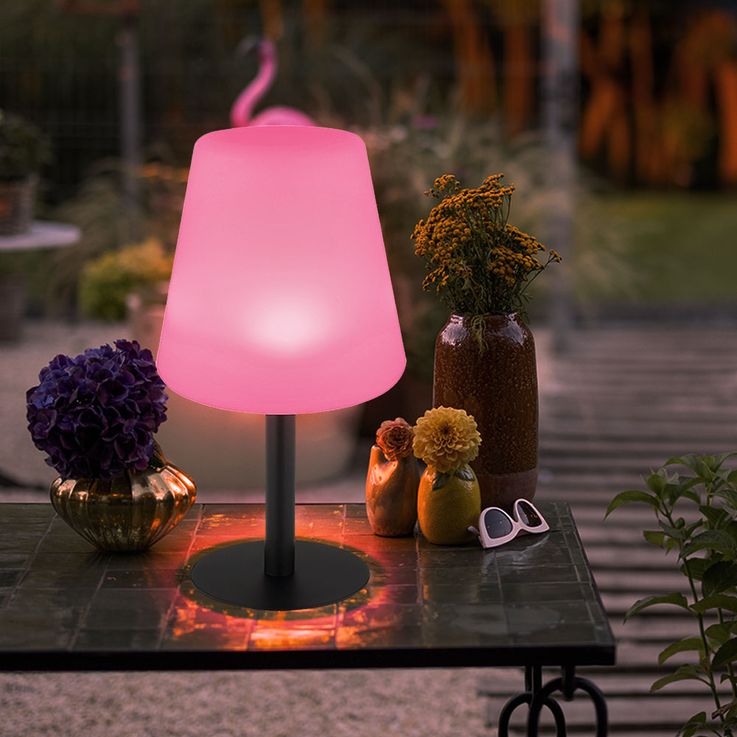 Cordless Rechargeable Table Lamp | IP65 Waterproof, 16 Colours | Dimmable, 2000 mAh USB Charging, 8-12 Hour Runtime 5