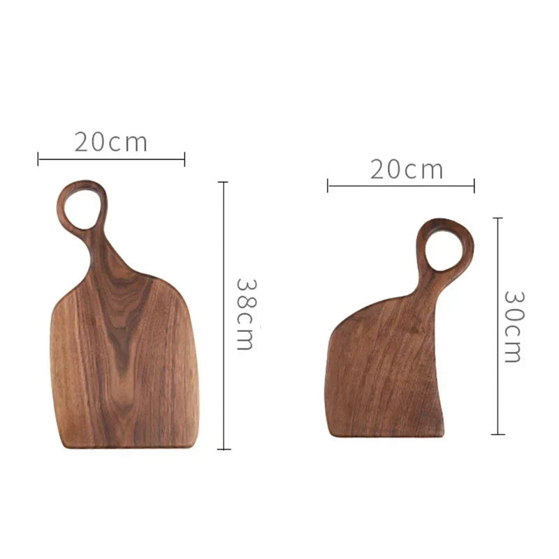Walnut Chopping Board 35 x 25 x 2 cm | Double-Sided Design | Knife-Friendly Surface That Preserves Blade Sharpness 10