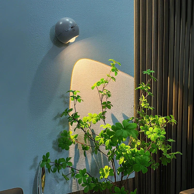 Rotatable Stick-On LED Spotlight | 360° Swivel Head, Magnetic Mount & Smart Timer | Rechargeable Dimmable Light 5