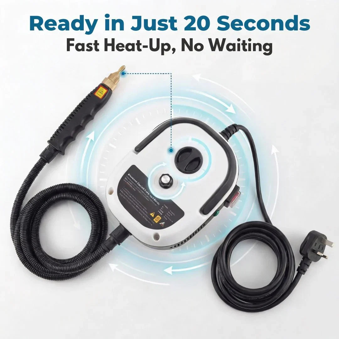 Handheld Steam Cleaner | High Heat, Corded Compact Unit