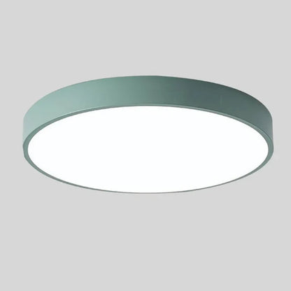 Scandinavian Wooden LED Ceiling Light | Modern Flush Mount Fixture