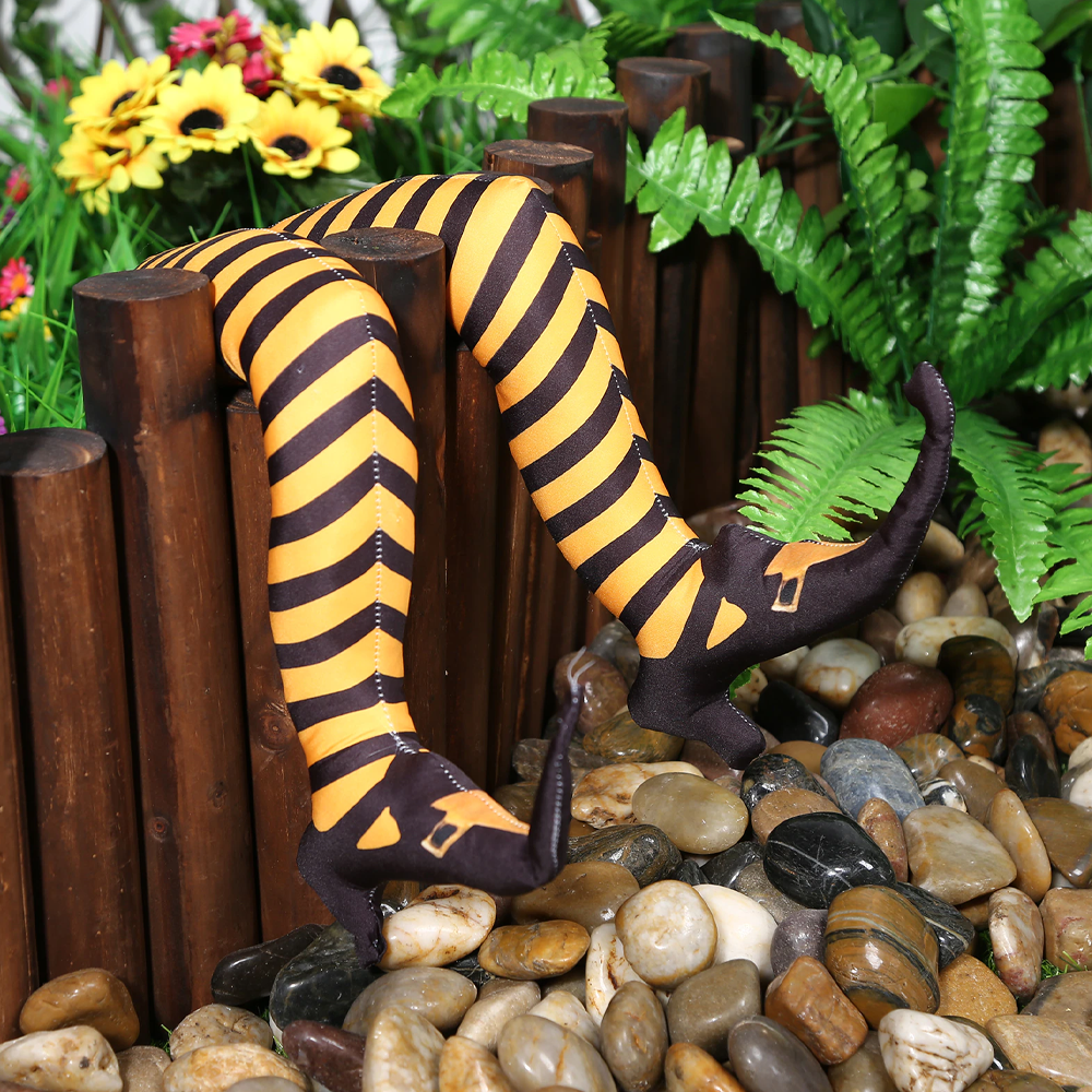 Witch Legs Halloween Decoration | Includes Stakes & Instructions | Weather-Resistant for Indoor and Outdoor Use 4