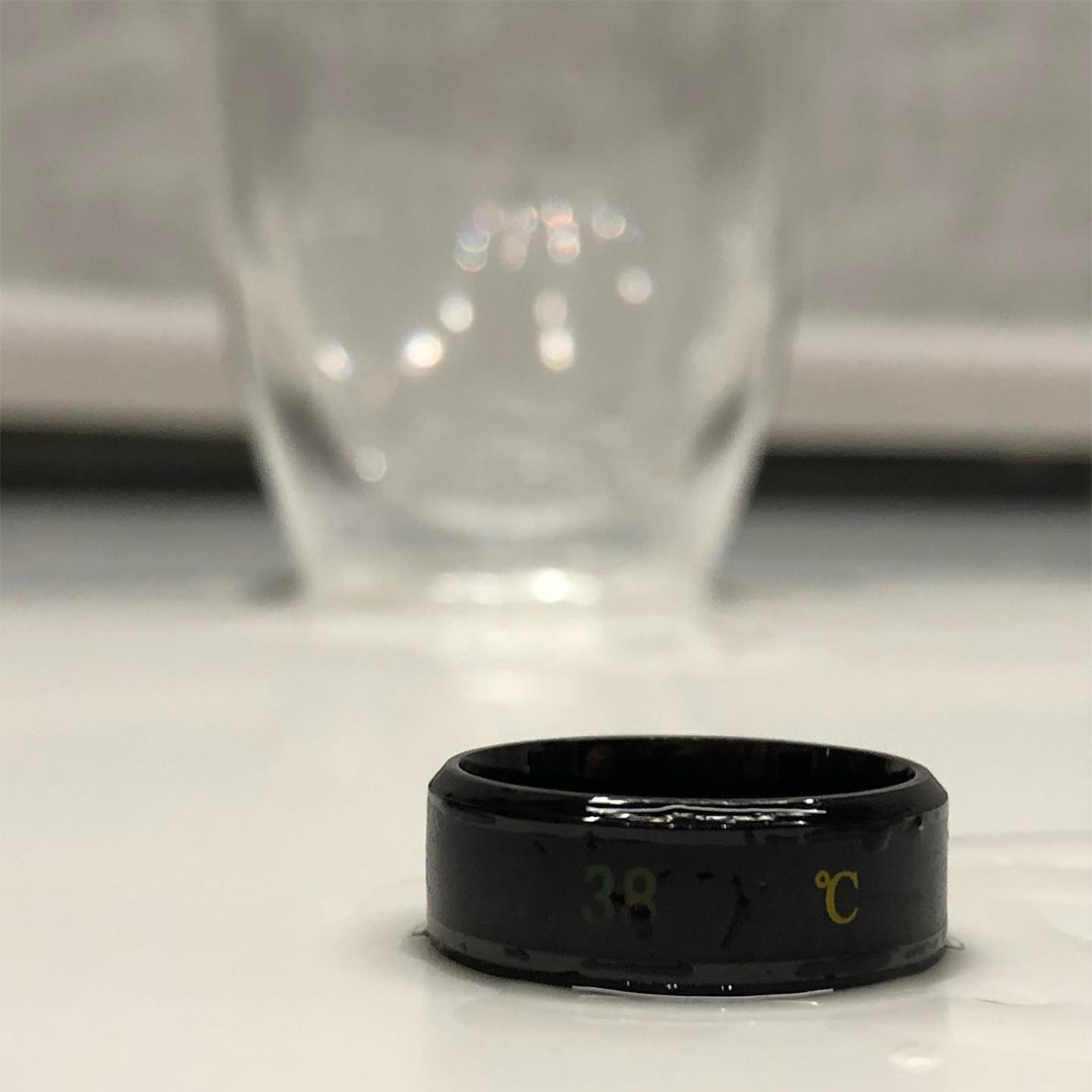 Temperature Sensor Ring for Women | Displays Skin Temperature in 20-30 Seconds | Sleek Everyday Wearable Design 6
