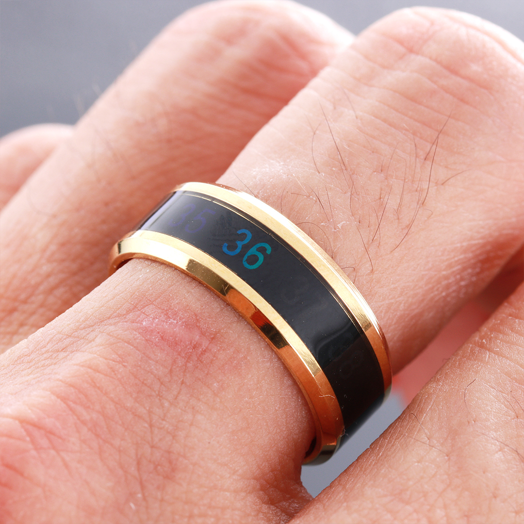 Temperature Sensor Ring for Women | Displays Skin Temperature in 20-30 Seconds | Sleek Everyday Wearable Design 10
