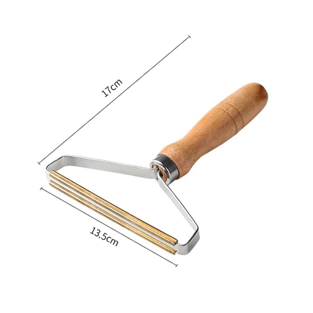 Lint Scraper for Clothes Copper | Removes Lint, Pet Hair and Bobbles | Long-Lasting De-Linting for Fabric and Upholstery 5