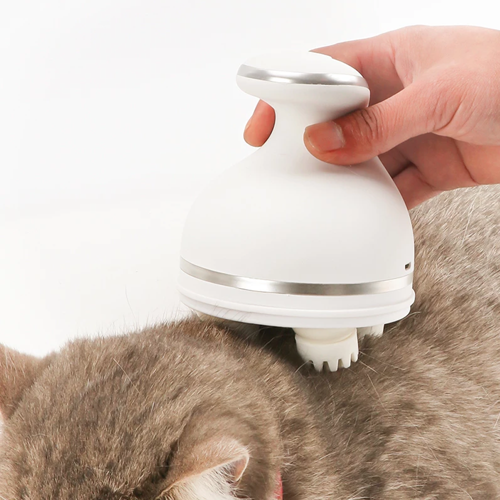 Cordless Pet Massager for Dogs and Cats | Interchangeable Massage Heads | Soothes Muscles, Boosts Circulation Daily 6