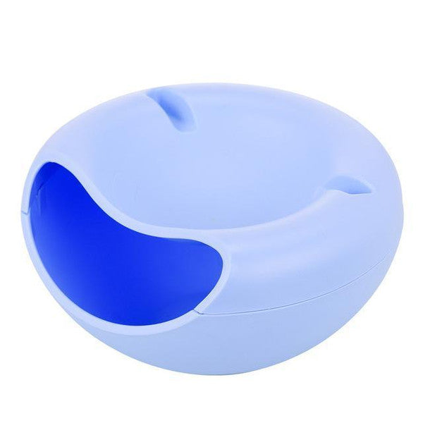 Pistachio Nut Bowl with Shell Storage | Dual Compartment Snack Organiser | Built-In Phone Stand, Decorative Bowl 8