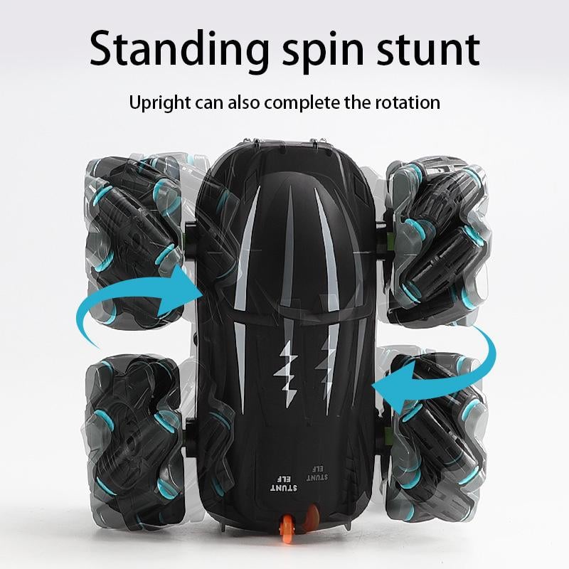 360° Rotation Drift Stunt Car Toy | Mecanum Wheels & 45° Drift | 2.4GHz Remote, Four-Wheel Drive, USB Rechargeable 7