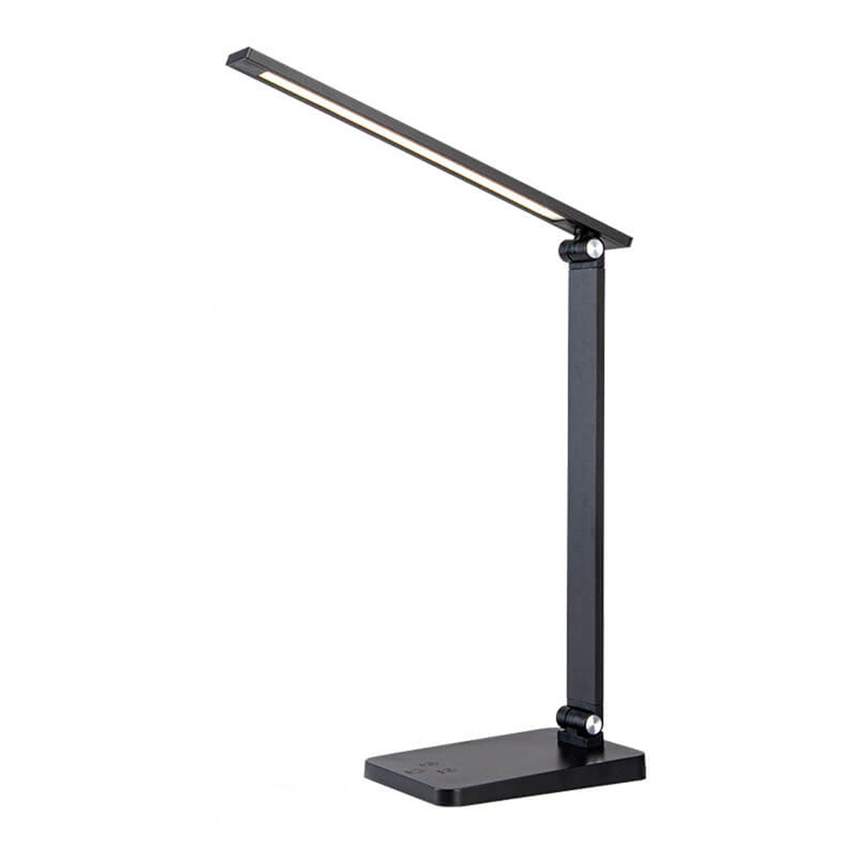 Foldable LED Desk Lamp Aluminium | Touch Dimmer, USB Powered | Adjustable Folding Arm, 700 Lumens, Black or White 5