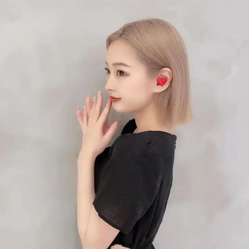 Heart-Shaped Wireless Earbuds for Women | Bluetooth 5.3, ENC Noise Cancelling & Touch Control | 24-Hour Battery Life 19