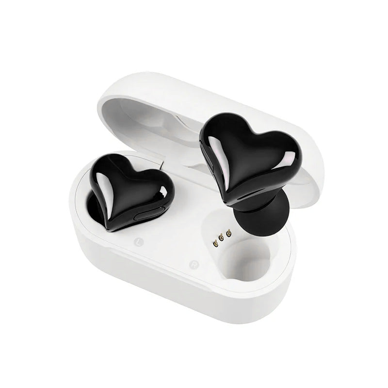 Heart-Shaped Wireless Earbuds for Women | Bluetooth 5.3, ENC Noise Cancelling & Touch Control | 24-Hour Battery Life 29