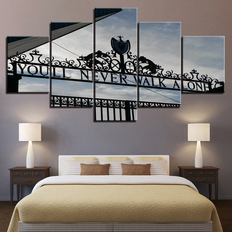 5 Piece Canvas Wall Art Set | Unframed Modern Prints, 4 Size Options | UV & Water-Resistant, Fade-Free Finish for Home 4