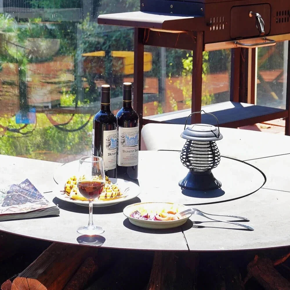Solar Mosquito Zapper Lantern ABS Housing | 3-Position Setup, 10-Hour Runtime | IP65 Weatherproof, Dusk Sensor 5