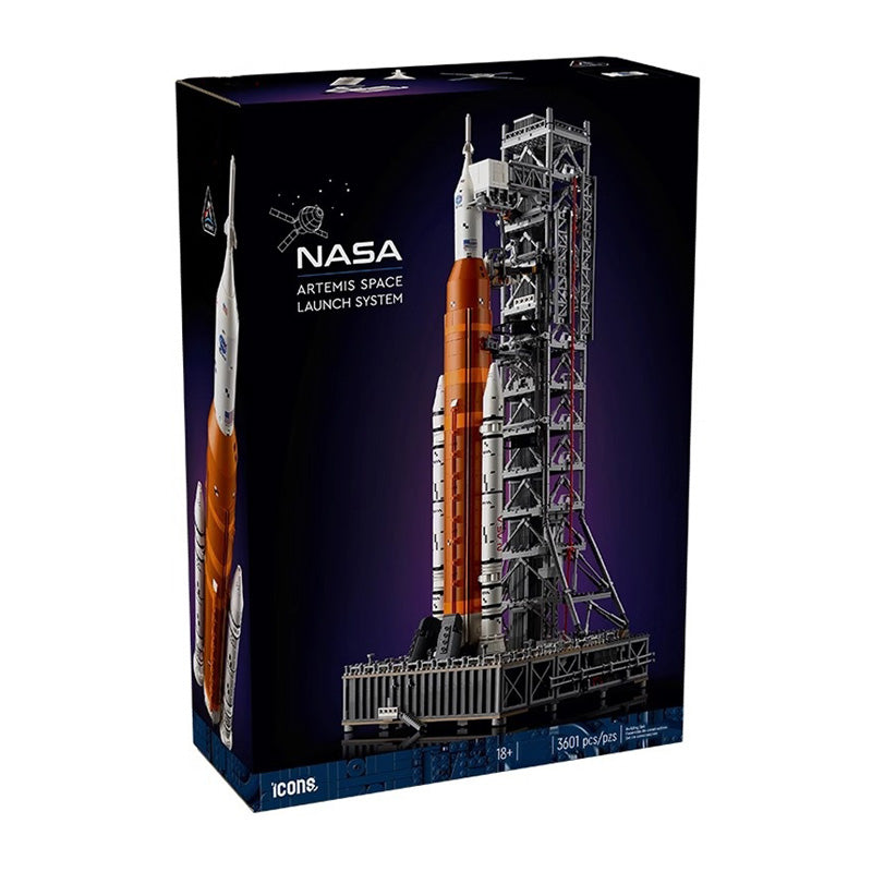 Space Launch System Model Kit, 3,601 Pieces | Multi-Stage Rocket, Boosters & Launch Tower | Collectible Build & Display Set 3