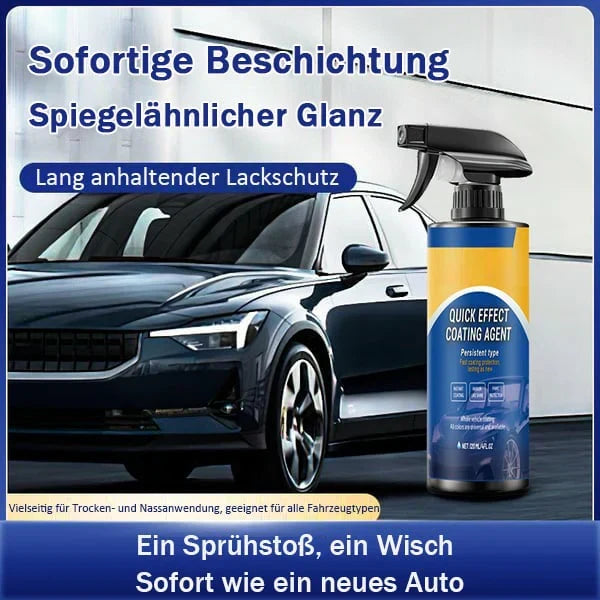 Car Coating Spray 120ml | Waterless Wash & Nano Shine | Long-Lasting Protection for Cars, Boats, Motorcycles, RVs 1