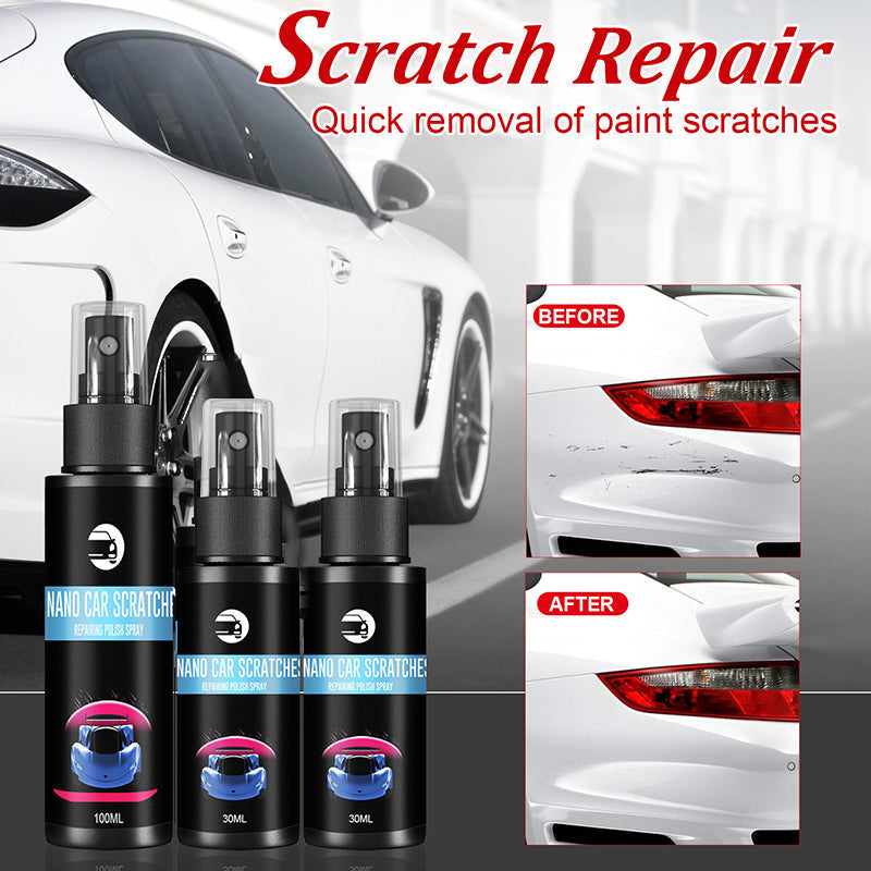 Car Scratch Repair Spray | 9H Ceramic Coating & Shine Restorer | Removes Scratches, Stains, Stone Chips & Water Marks 1