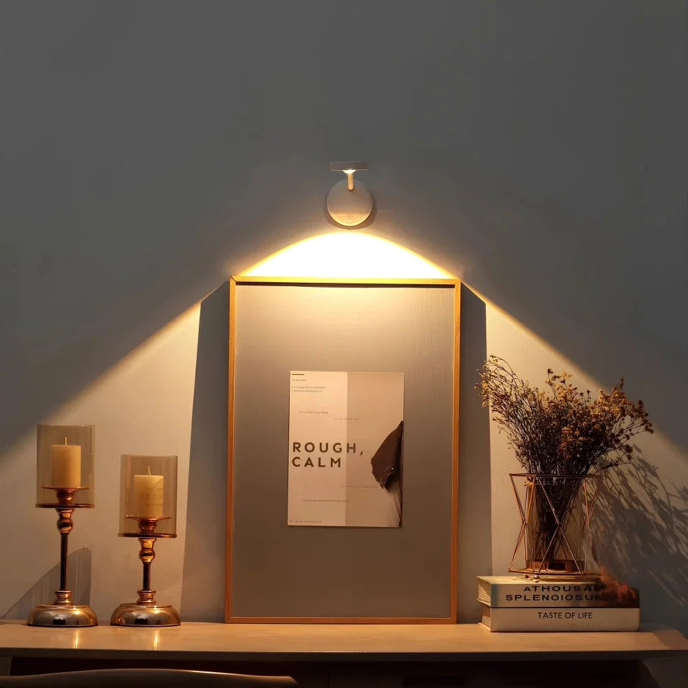 LED Motion Sensor Spotlight | 360° Rotation, 2200 mAh Rechargeable Battery | Wall or Table Mount, 3 Colour Temperatures 2