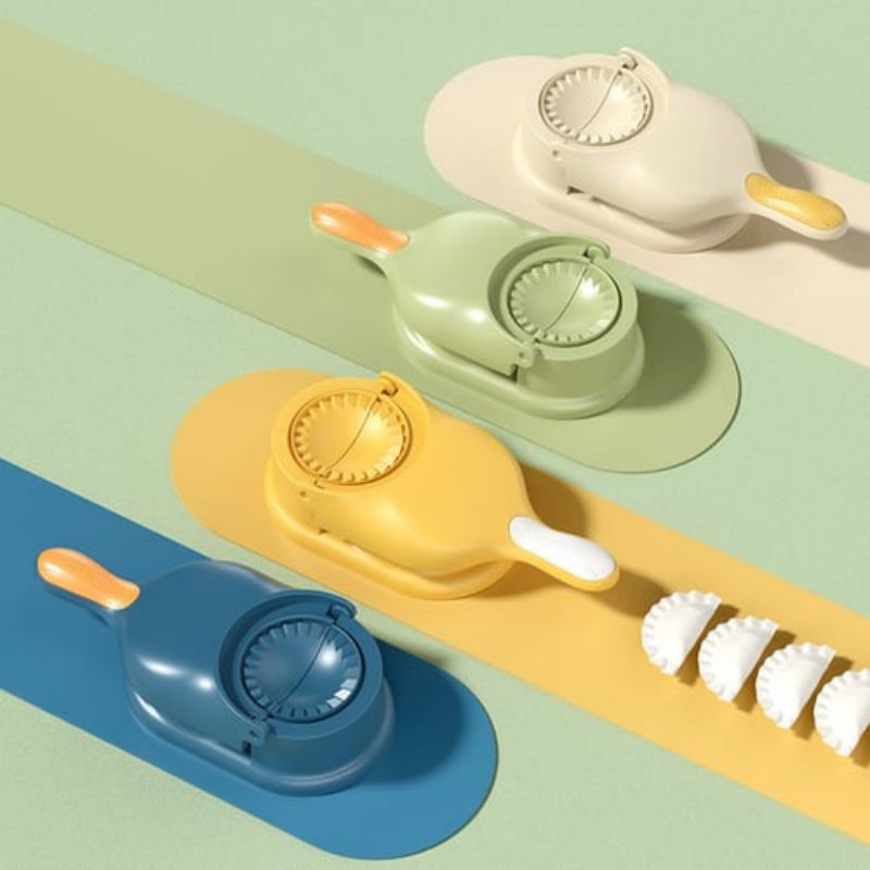 2 In 1 Dumpling Maker | Presses The Wrapper And Crimps It