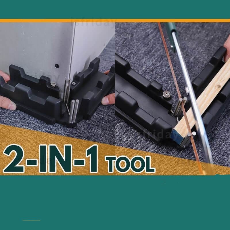 2-In-1 Mitre Measuring Cutting Tool | Guides And Marks