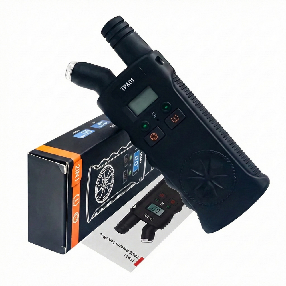 2-In-1 Plus TPMS Gauge | Digital Read And Relearn Function