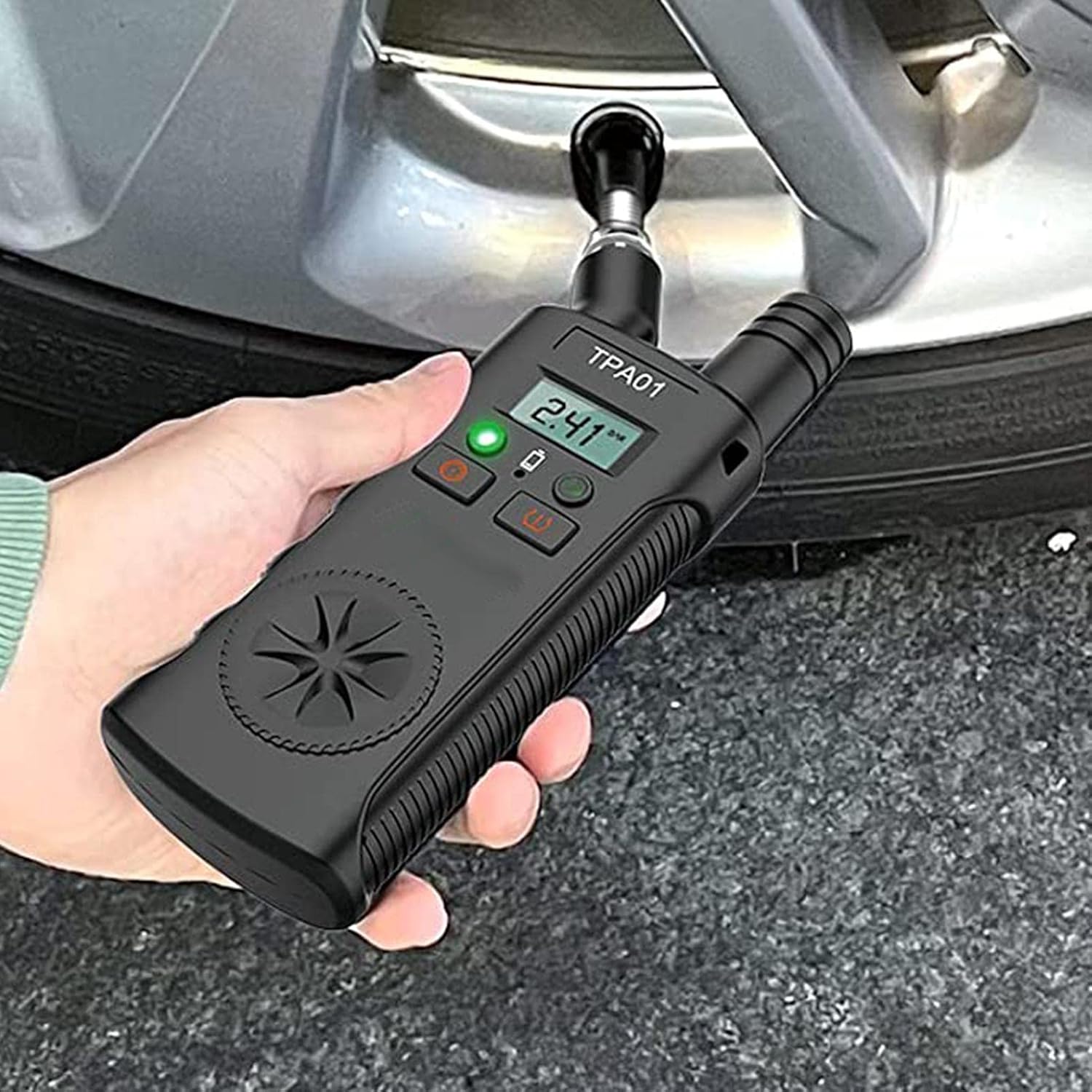 2-In-1 Plus TPMS Gauge | Digital Read And Relearn Function