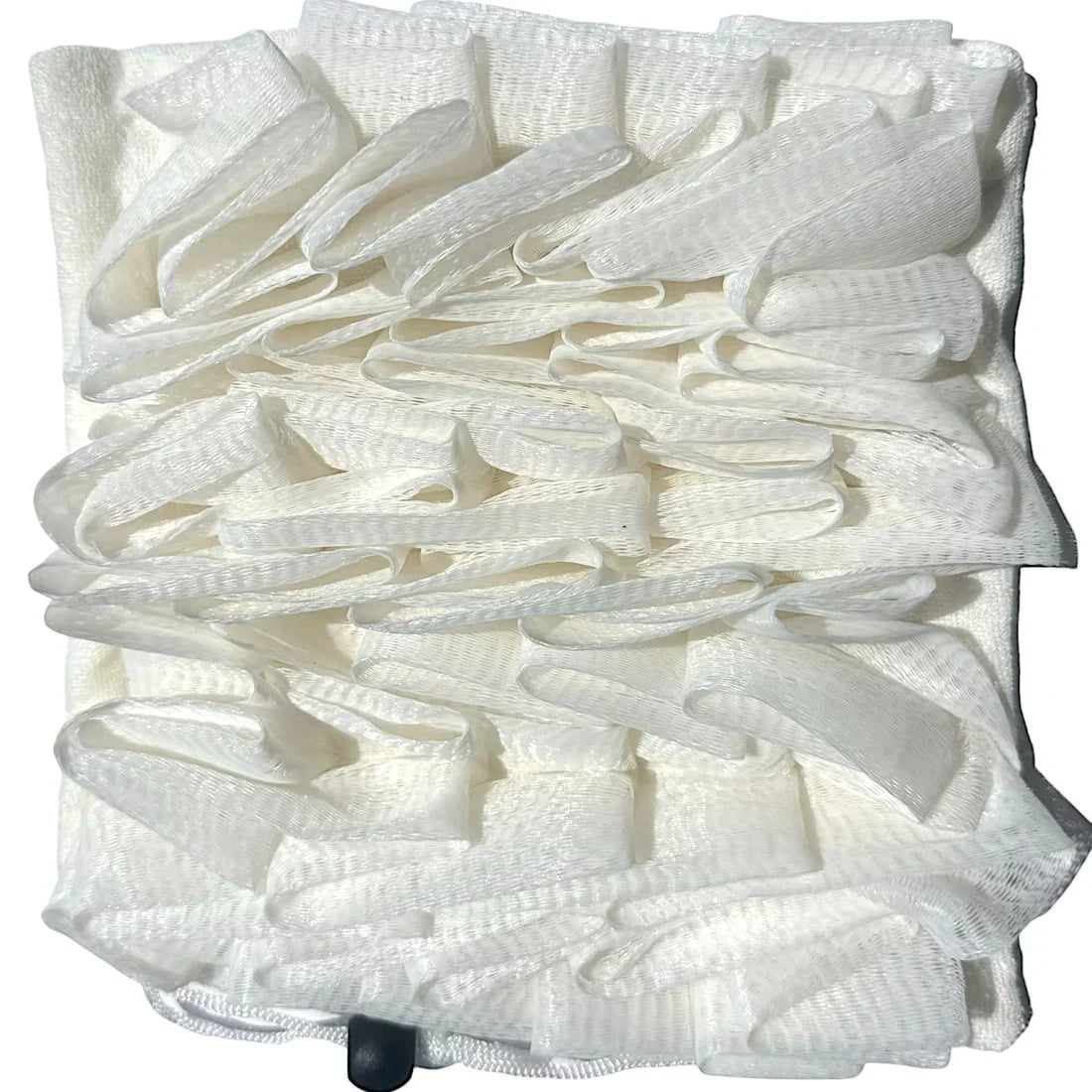 2-in-1 Loofah Washcloth | Flat Cloth Transforms into Exfoliating Loofah | Gentle Cleansing for All Skin Types & Body